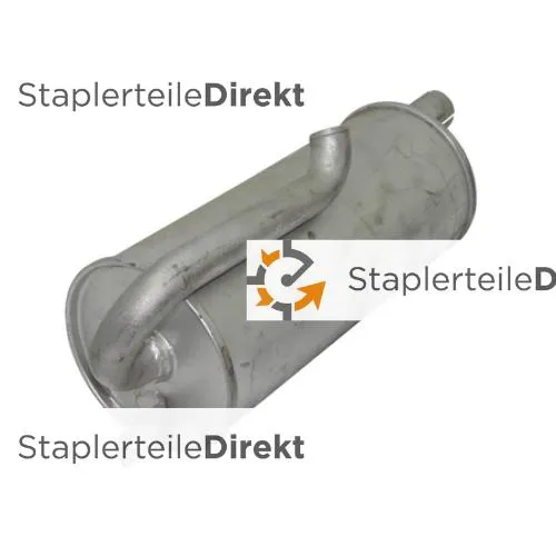 Auspuffrohr / Schalldämpfer für Dalian - Länge 401 mm