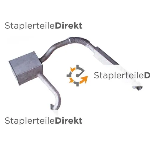 Auspuffrohr / Schalldämpfer für Desta - Länge 200 mm