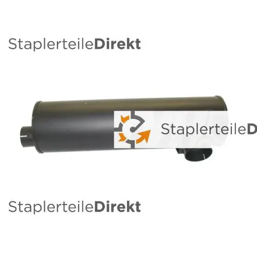 Auspuffrohr / Schalldämpfer für Kalmar - Länge 850 mm