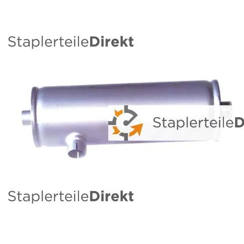 Auspuffrohr / Schalldämpfer für Hyster - Länge 380 mm