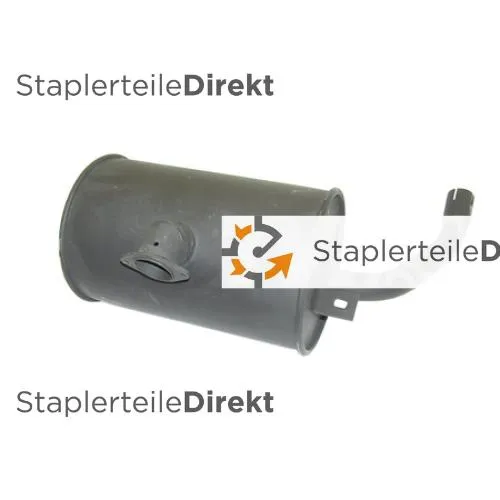 Auspuffrohr / Schalldämpfer für Hyundai - Länge 352 mm