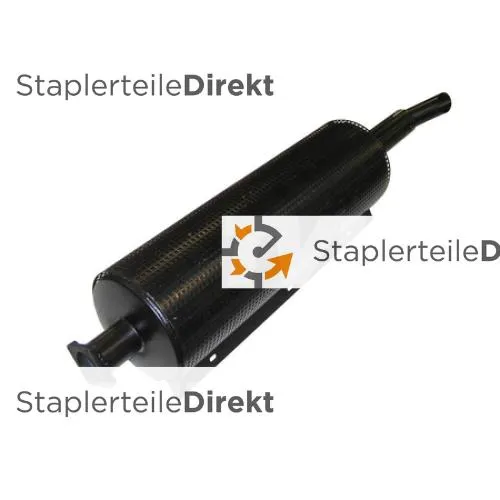 Auspuffrohr / Schalldämpfer für Fantuzzi - Länge 1050 mm