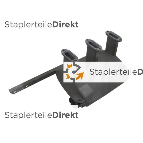 Auspuffrohr / Schalldämpfer für Linde-Lansing - Länge 260 mm