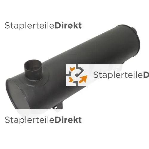 Auspuffrohr / Schalldämpfer für Kalmar - Länge 1090 mm