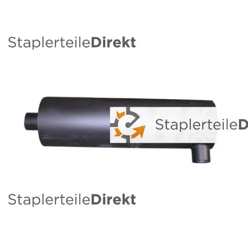 Auspuffrohr / Schalldämpfer für Jungheinrich-Steinbock - Länge 953 mm