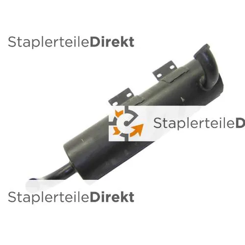 Auspuffrohr / Schalldämpfer für Haulotte - Länge 610 mm