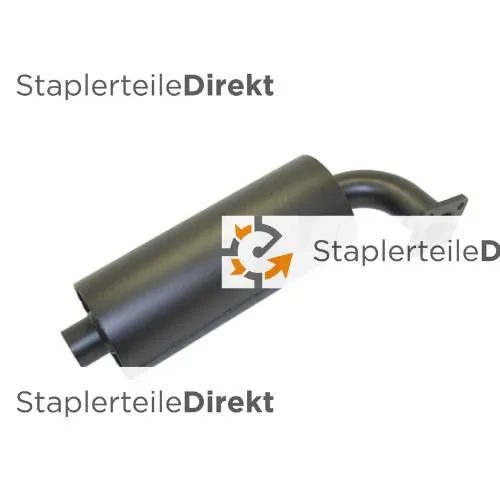 Auspuffrohr / Schalldämpfer für Jungheinrich-Steinbock - Länge 330 mm