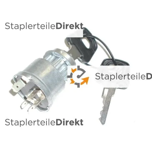 Zündschloss K03 für Sichelschmidt (5 Pin, 2 Stellungen)