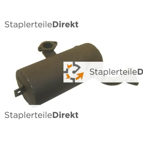 Auspuffrohr / Schalldämpfer für Hyundai - Länge 370 mm