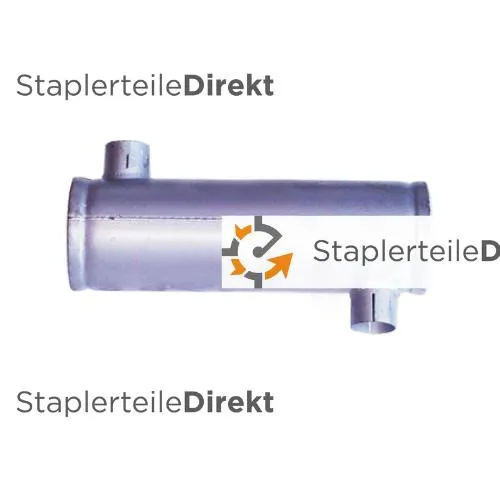 Auspuffrohr / Schalldämpfer für Hyster - Länge 310 mm