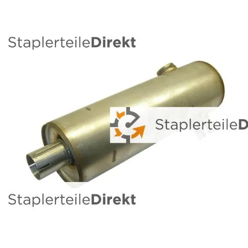 Auspuffrohr / Schalldämpfer für Kooi Aap - Länge 480 mm