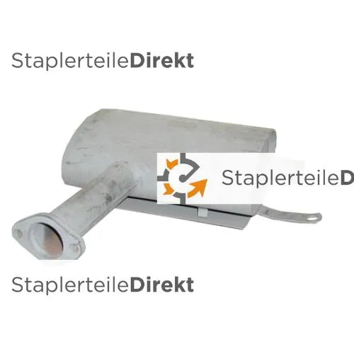 Auspuffrohr / Schalldämpfer für Linde-Lansing - Länge 305 mm