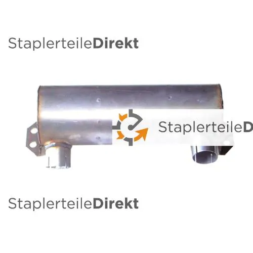 Auspuffrohr / Schalldämpfer für Hyster - Länge 380 mm