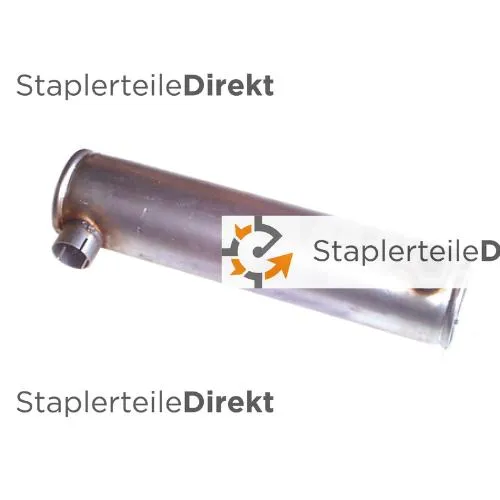 Auspuffrohr / Schalldämpfer für Clark-Samsung - Länge 550 mm