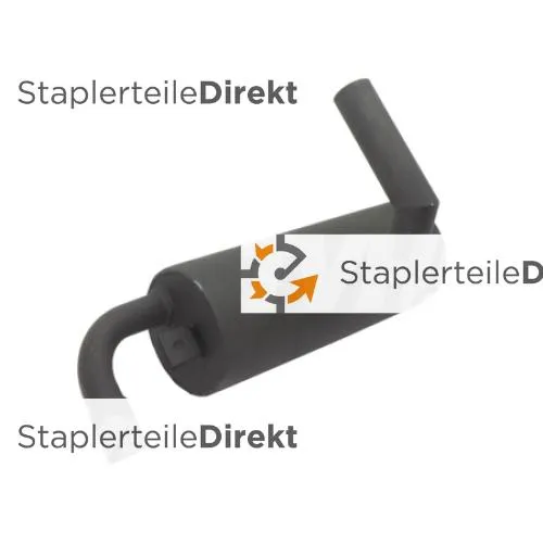 Auspuffrohr / Schalldämpfer für Hyundai - Länge 440 mm
