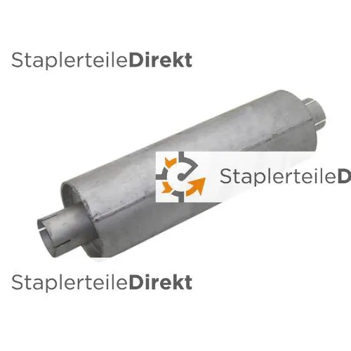 Auspuffrohr / Schalldämpfer für Coventry  Climax - Länge 370 mm