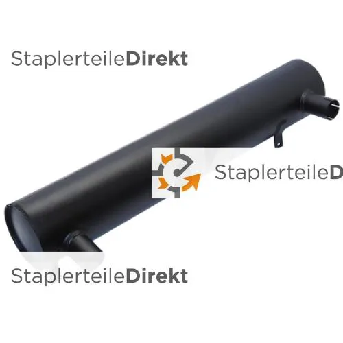 Auspuffrohr / Schalldämpfer für Hyster - Länge 1120 mm