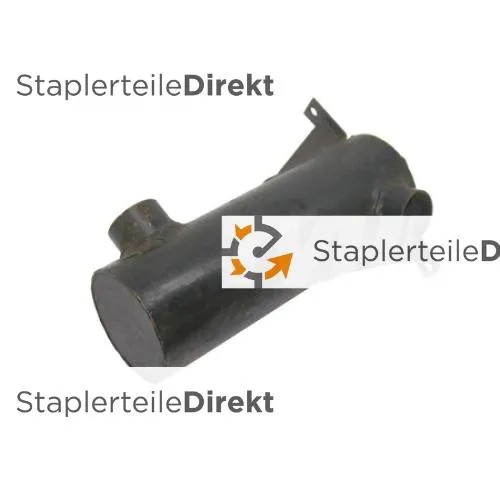 Auspuffrohr / Schalldämpfer für Clark-Samsung - Länge 330 mm