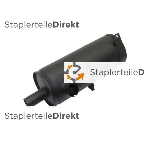 Auspuffrohr / Schalldämpfer für Clark-Samsung - Länge 312 mm