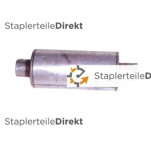 Auspuffrohr / Schalldämpfer für Clark-Samsung - Länge 390 mm