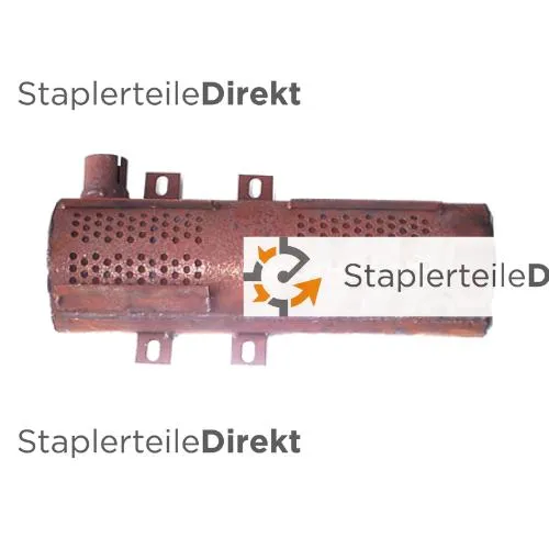 Auspuffrohr / Schalldämpfer für Hyster - Länge 370 mm