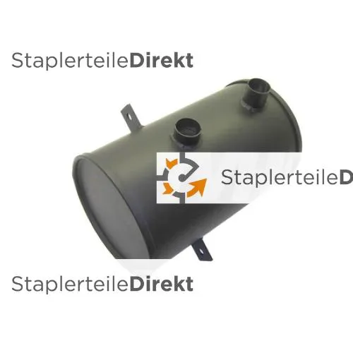 Auspuffrohr / Schalldämpfer für Hyster - Länge 375 mm