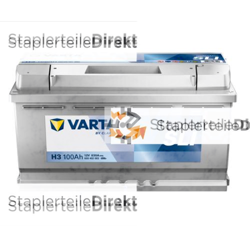 VARTA H3 Starterbatterie 12 V 100 Ah 830 A