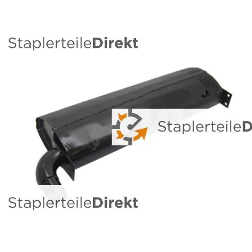 Auspuffrohr / Schalldämpfer für Fenwick & Peg - Länge 635 mm