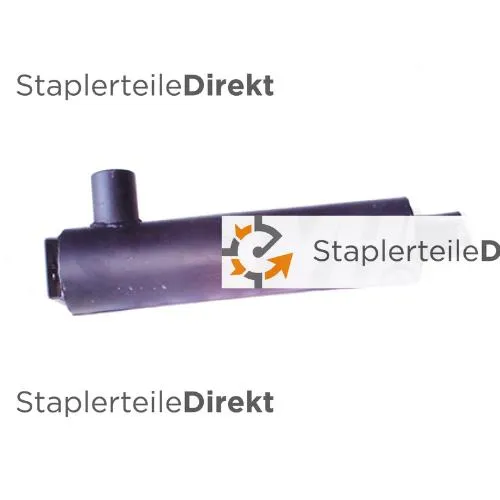 Auspuffrohr / Schalldämpfer für Fenwick & Peg - Länge 340 mm