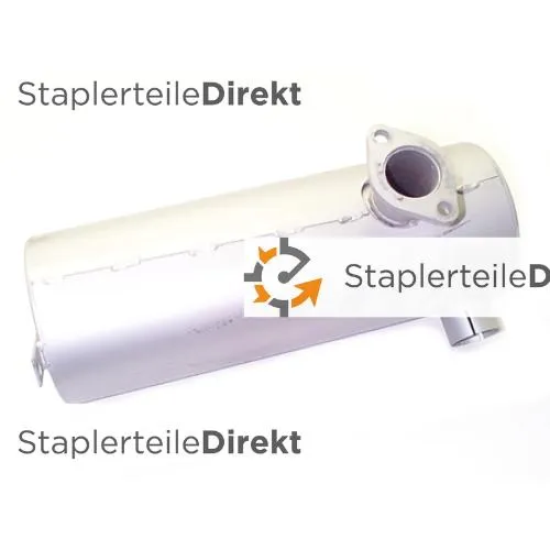 Auspuffrohr / Schalldämpfer für Hyster - Länge 455 mm