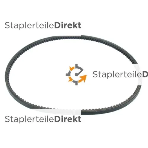 Keilriemen Breite 9,8 mm Innenlänge 825 mm gezahnte offene Seite