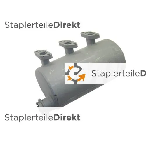 Auspuffrohr / Schalldämpfer für Haulotte - Länge 350 mm