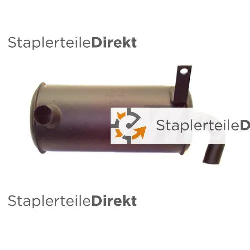 Auspuffrohr / Schalldämpfer für Bobcat - Länge 330 mm