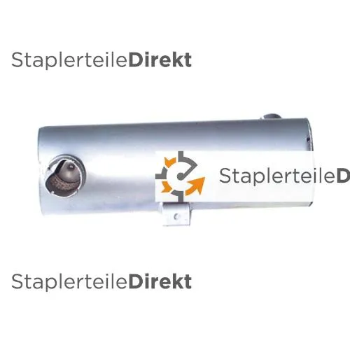 Auspuffrohr / Schalldämpfer für Hyster - Länge 380 mm
