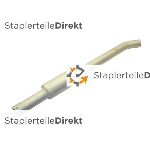 Auspuffrohr / Schalldämpfer für Jcb - Länge 270 mm