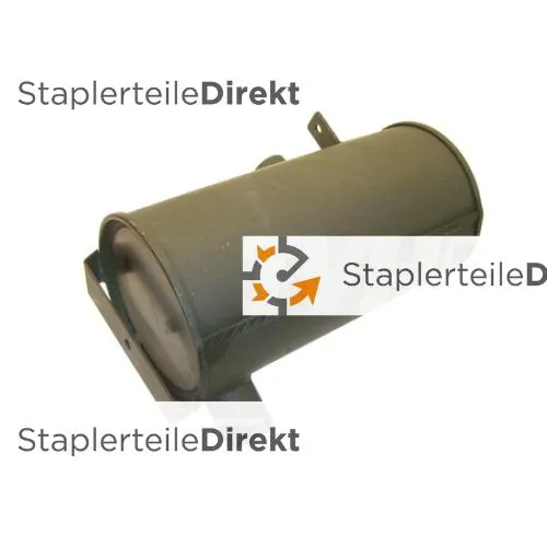 Auspuffrohr / Schalldämpfer für Hyster - Länge 400 mm