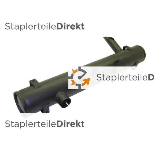 Auspuffrohr / Schalldämpfer für Clark-Samsung - Länge 760 mm