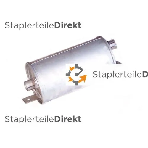 Auspuffrohr / Schalldämpfer für Hyster - Länge 300 mm
