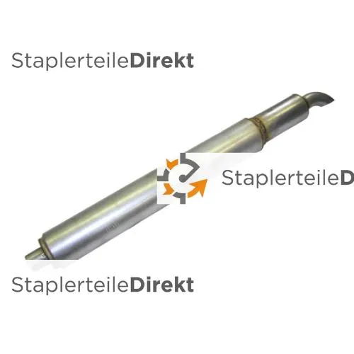 Auspuffrohr / Schalldämpfer für Hyster - Länge 660 mm