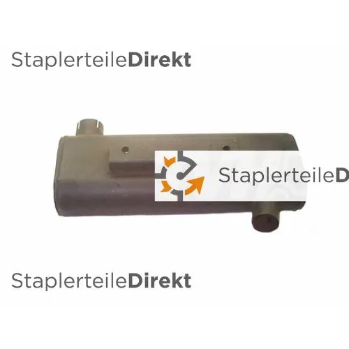 Auspuffrohr / Schalldämpfer für Fenwick & Peg - Länge 408 mm
