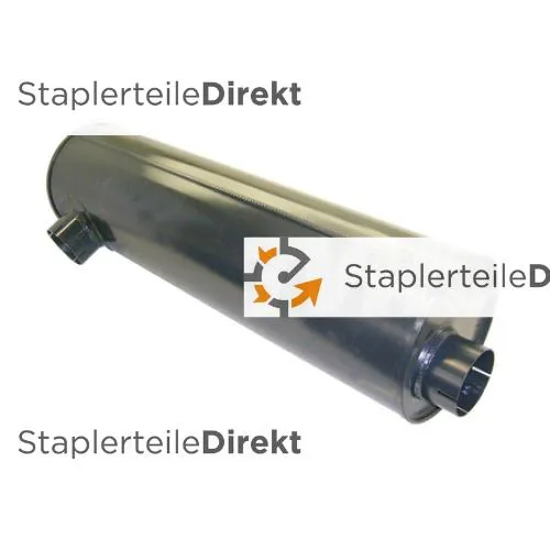 Auspuffrohr / Schalldämpfer für Kalmar - Länge 1090 mm