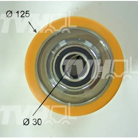 STUETZRAD (PU) KOMPLETT - 34764881