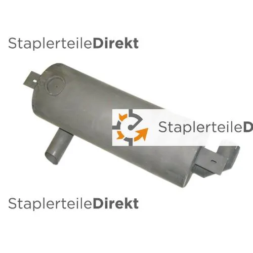 Auspuffrohr / Schalldämpfer für Clark-Samsung - Länge 600 mm