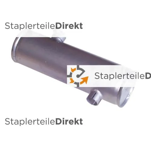 Auspuffrohr / Schalldämpfer für Clark-Samsung - Länge 420 mm