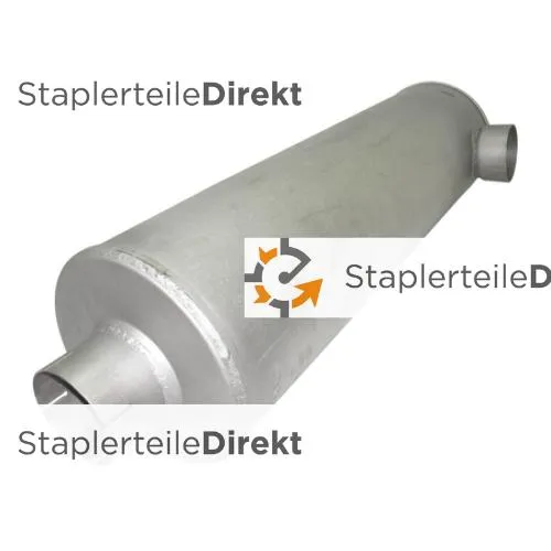 Auspuffrohr / Schalldämpfer für Kalmar - Länge 1000 mm