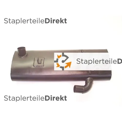 Auspuffrohr / Schalldämpfer für Jungheinrich-Steinbock - Länge 560 mm
