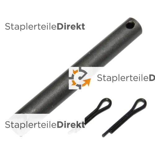 Kettenbolzen für Flyerkette 8 x 8 für Jungheinrich mit Kunststoffeinsatz Teilung 19,05 mm (3/4 Zoll)