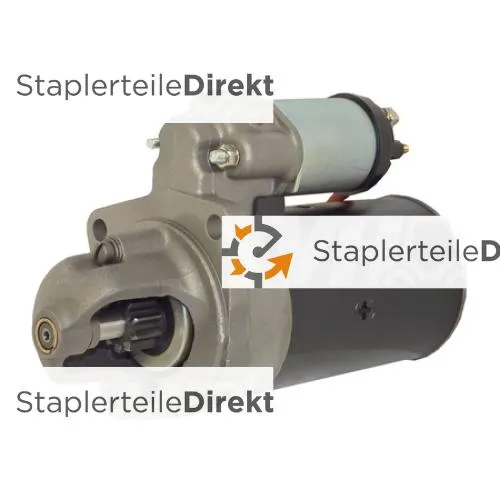 Anlasser (Starter) für Jungheinrich 12 V Länge 252 mm 10 Zähne