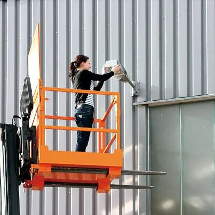 Arbeitsbühne, zerlegbar, 2 Personen,  feuerverzinkt