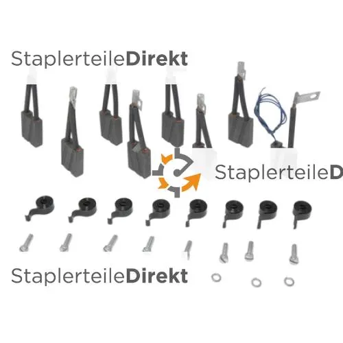 Kohlebürsten Satz (8) Yale 9,8x24,8x31,5 mm